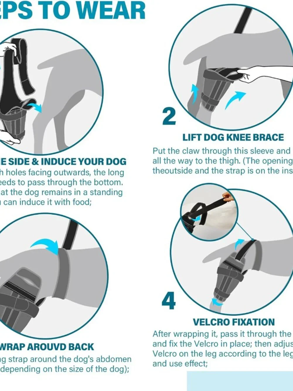 Dog Knee Brace,